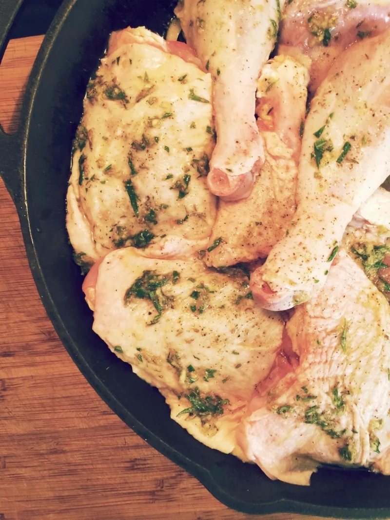 Skillet Roasted Lemon Chicken Wildfire Farms