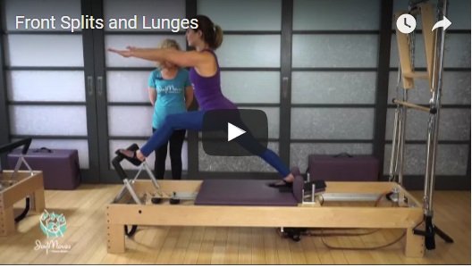 Pilates Reformer - Front Splits and Lunges
