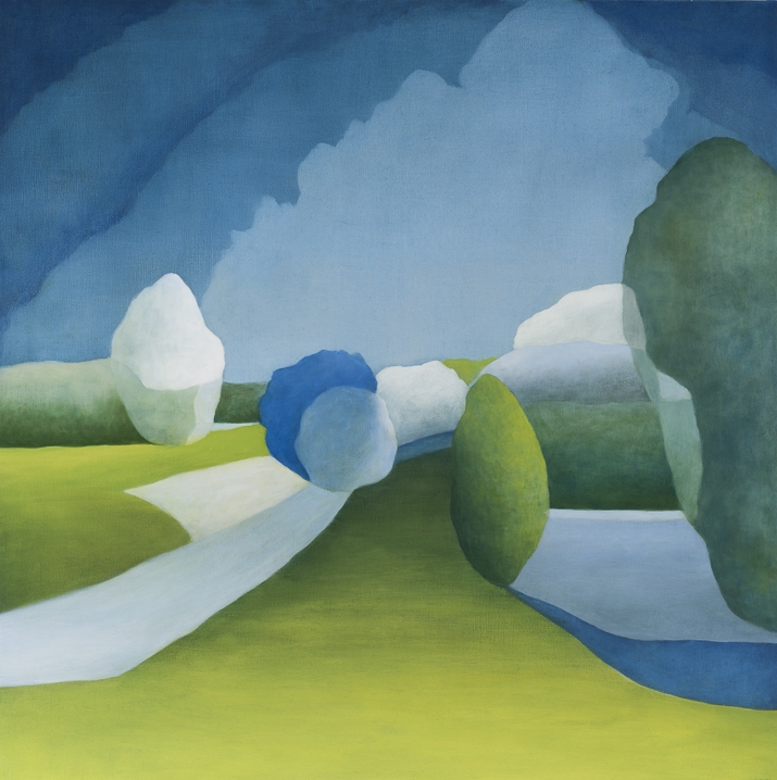 Corridor | Oil on Canvas | 38 x 38in. | 2015 | Sold