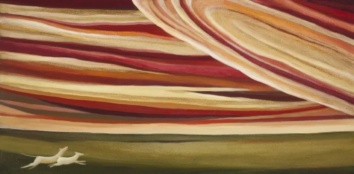 The Hounds | Oil on Canvas | 12 x 24in. | 2011 | Sold