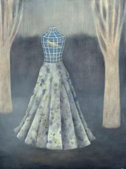 Rain, 2008. 36" x 48". Oil on canvas.