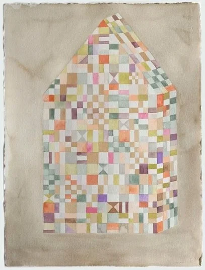 House, 2008. 30" x 22". Watercolor on paper.