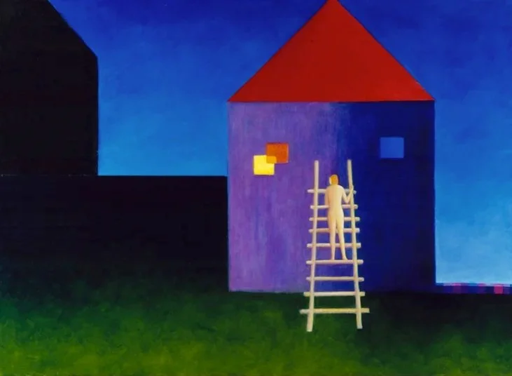 Untitled. 36" x 42". Oil on Canvas.