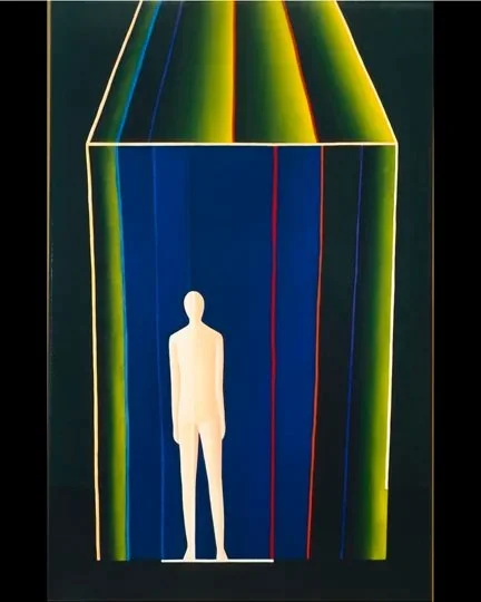 Prism. 60" x 36". Oil on canvas.