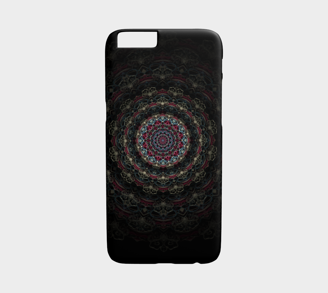 Cotton Candy Mandala device case by Dustin Zane Poole