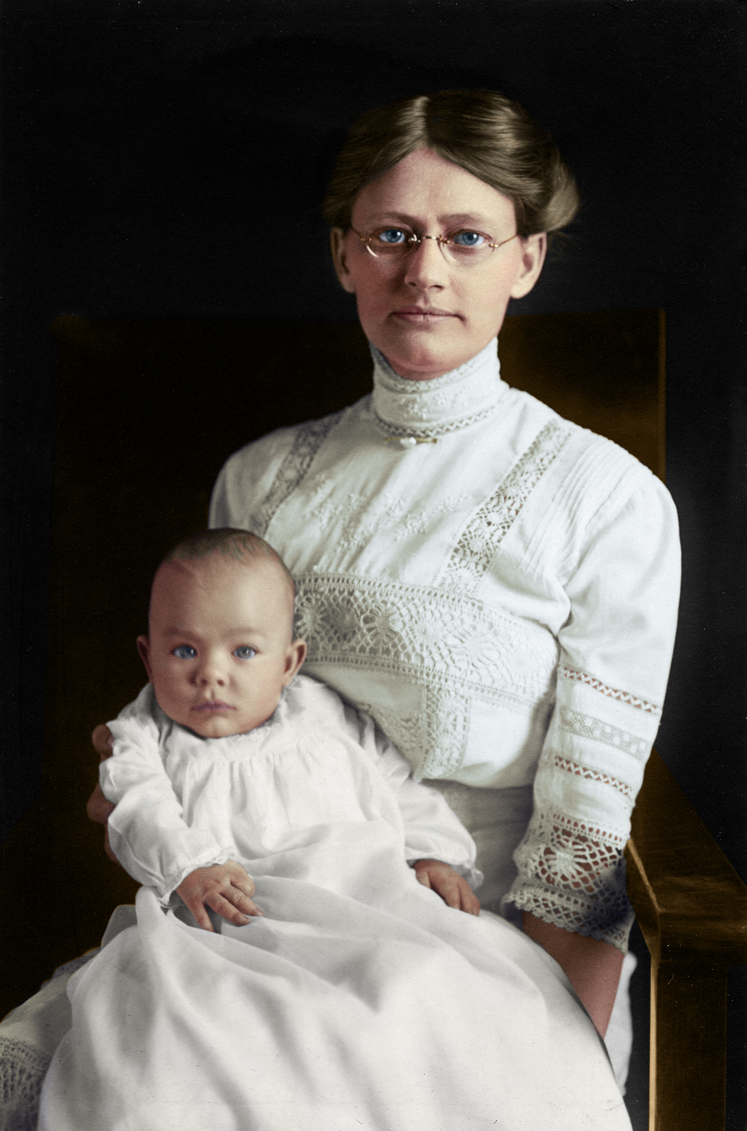 Annette and Finley Houston, Roswell NM, c. 1907