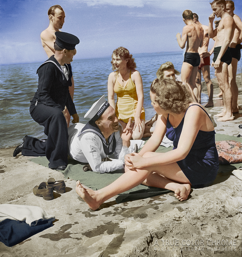 United Nations Heroes and Friends, Lake Ontario, NY, June 1943