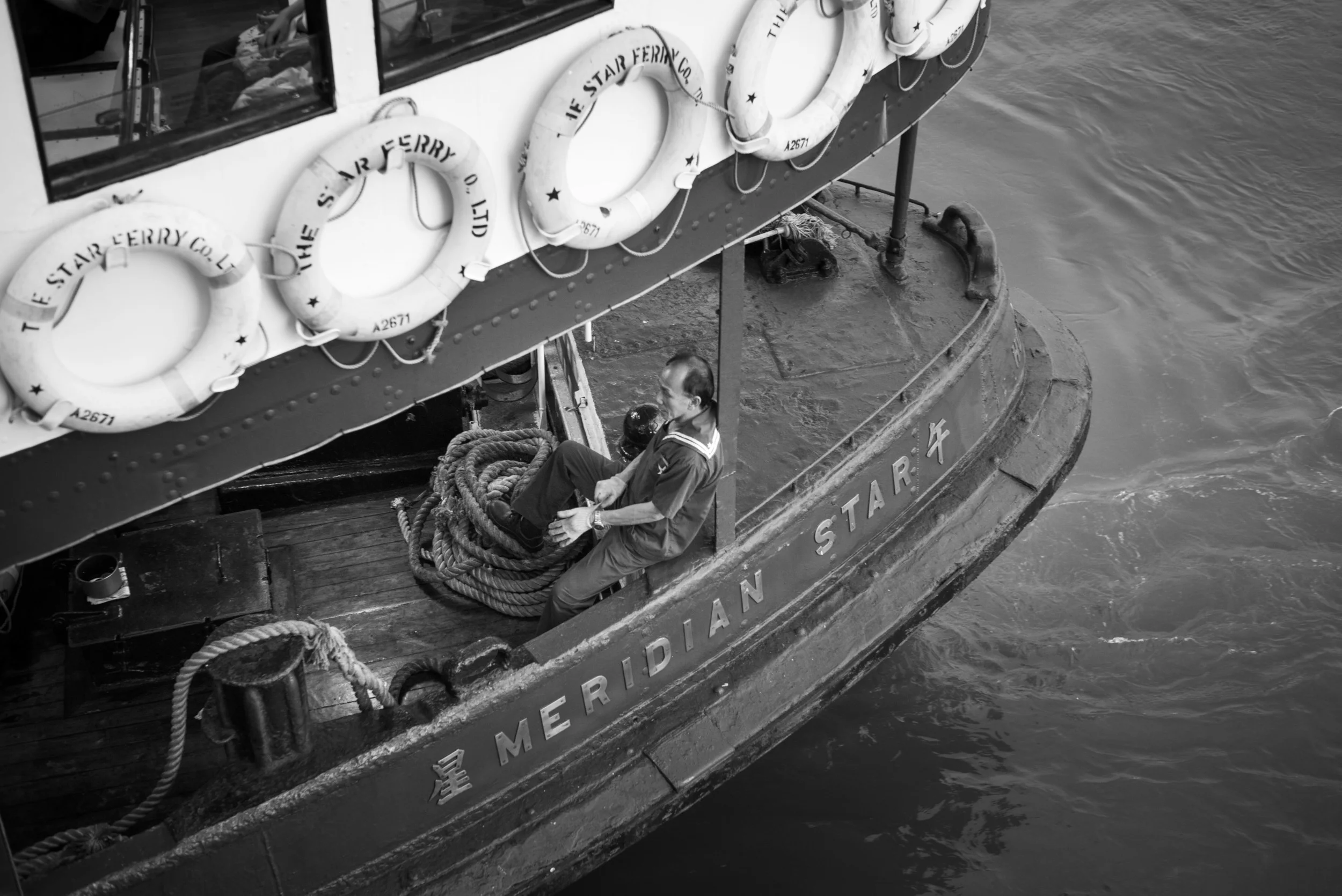  The Hong Kong Star ferry. (John Lehmann/The Globe and Mail)  