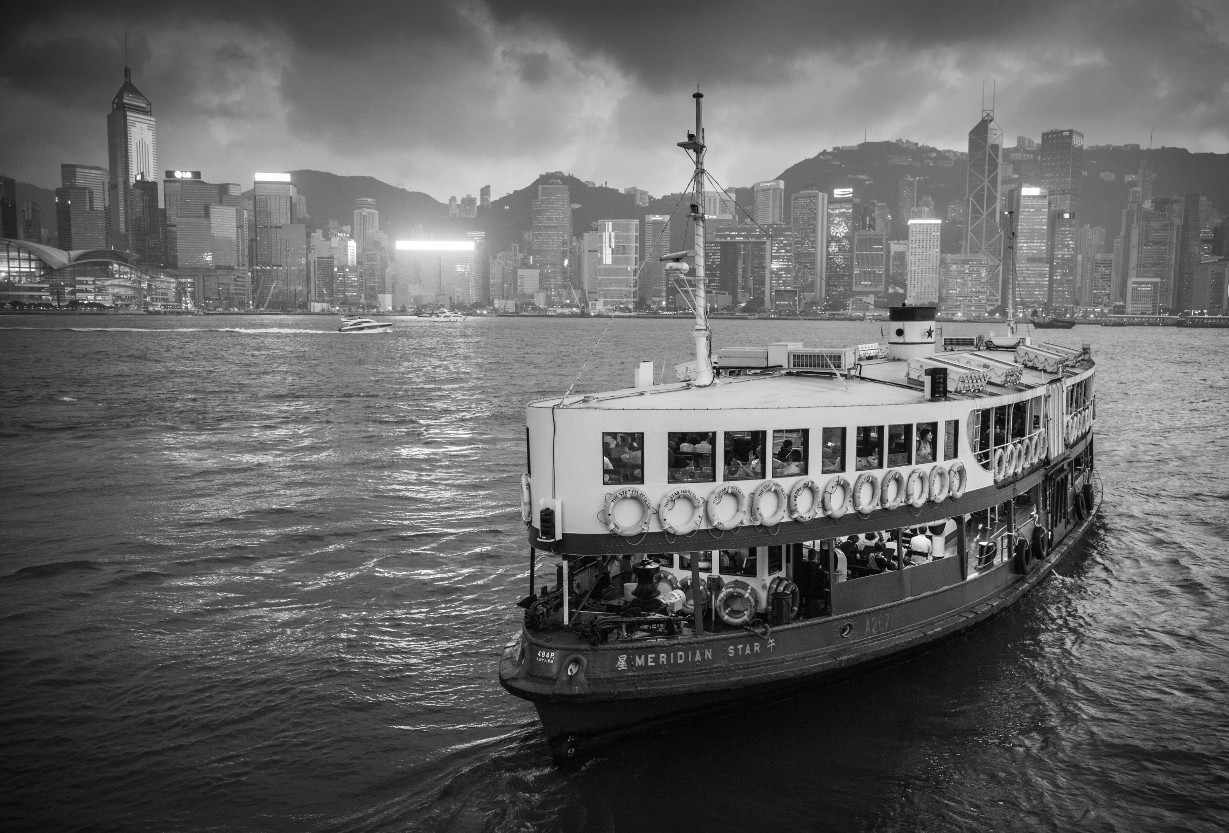  The Hong Kong Star ferry. (John Lehmann/The Globe and Mail)  