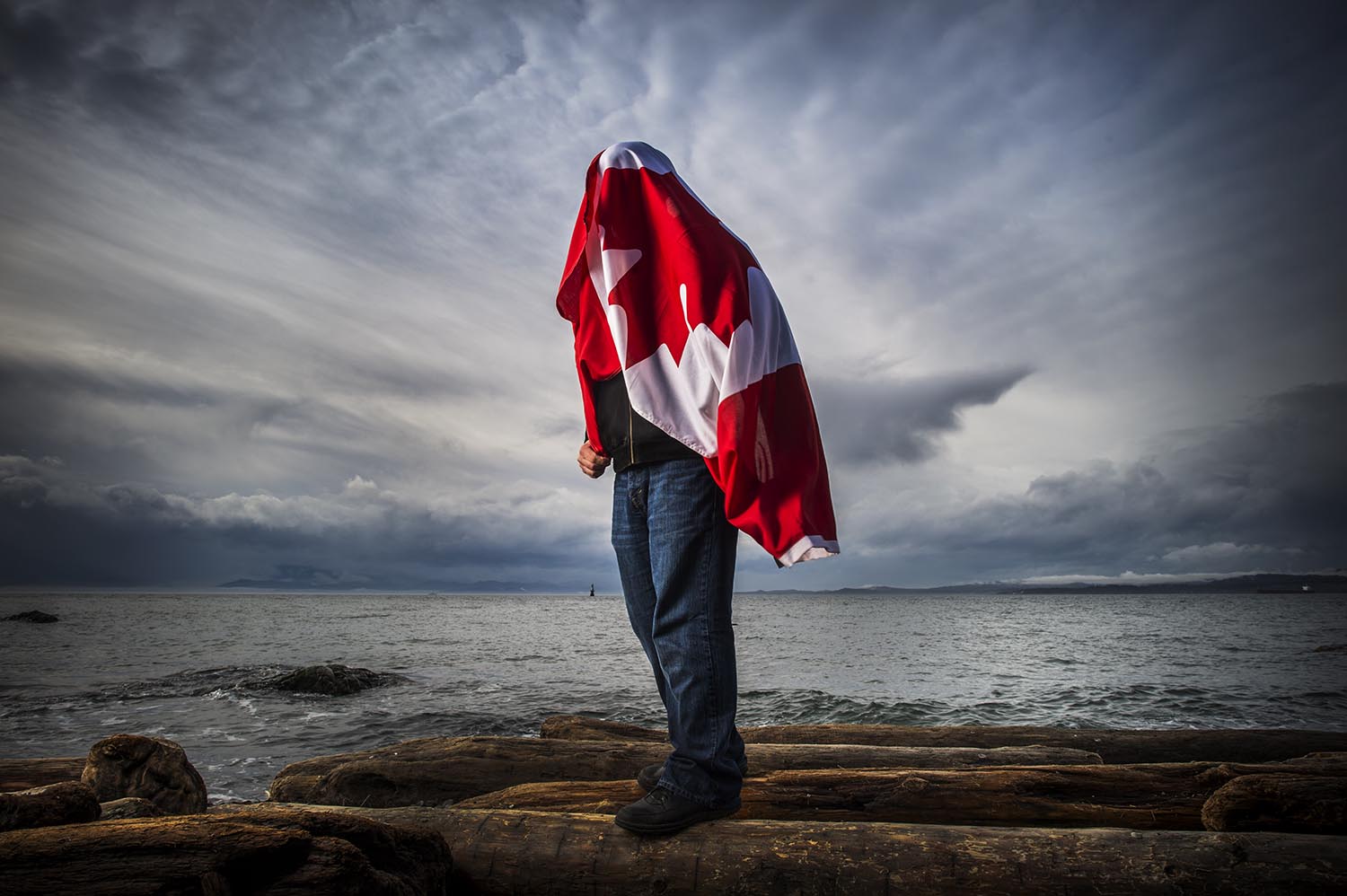 Ian Ferugson the author of How to be a Canadian seen here in Victoria, B.C. February 5, 2015. (John Lehmann/The Globe and Mail)