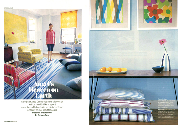 COSMOPOLITIAN MAGAZINE { Interiors }