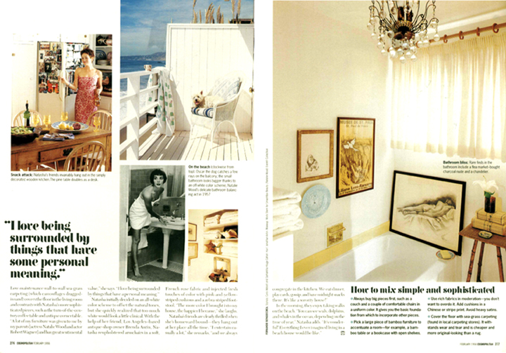 COSMOPOLITIAN MAGAZINE { Interiors }