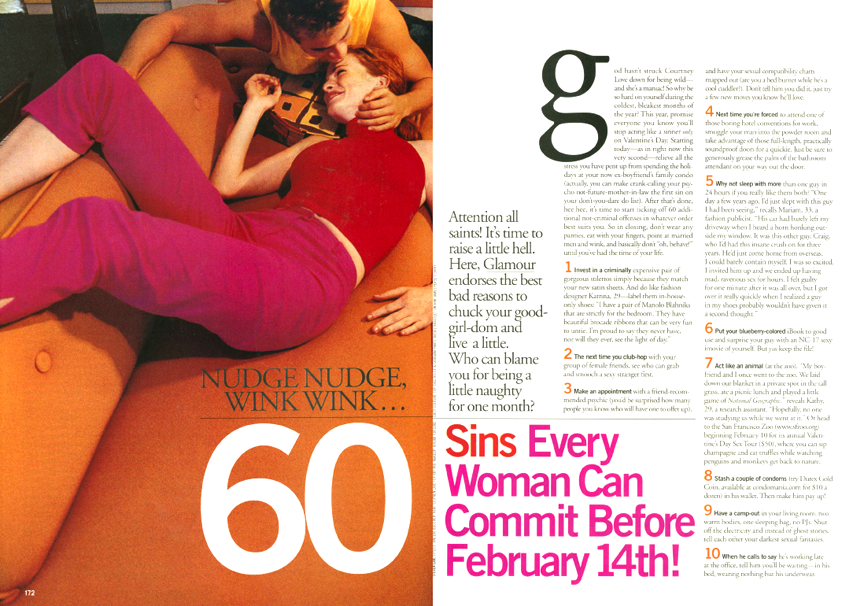 GLAMOUR MAGAZINE { Feature }