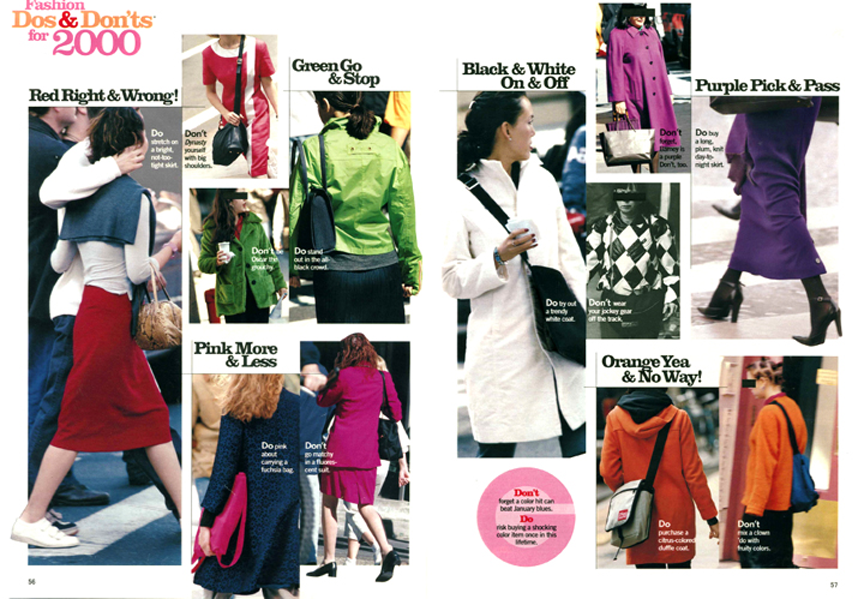 GLAMOUR MAGAZINE { Fashion Dos & Dont's }