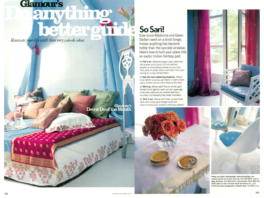 GLAMOUR MAGAZINE { Lifestyle }