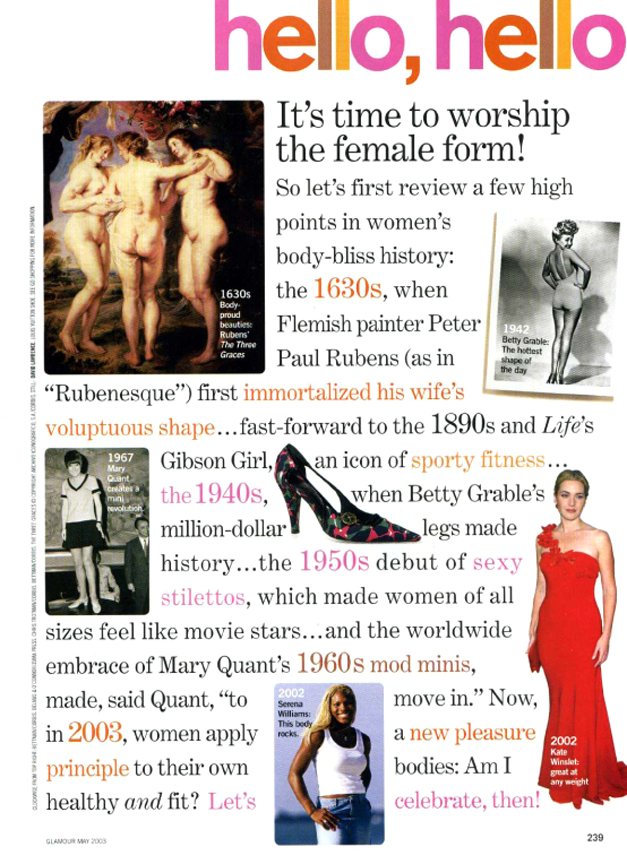GLAMOUR MAGAZINE { Well Opener }