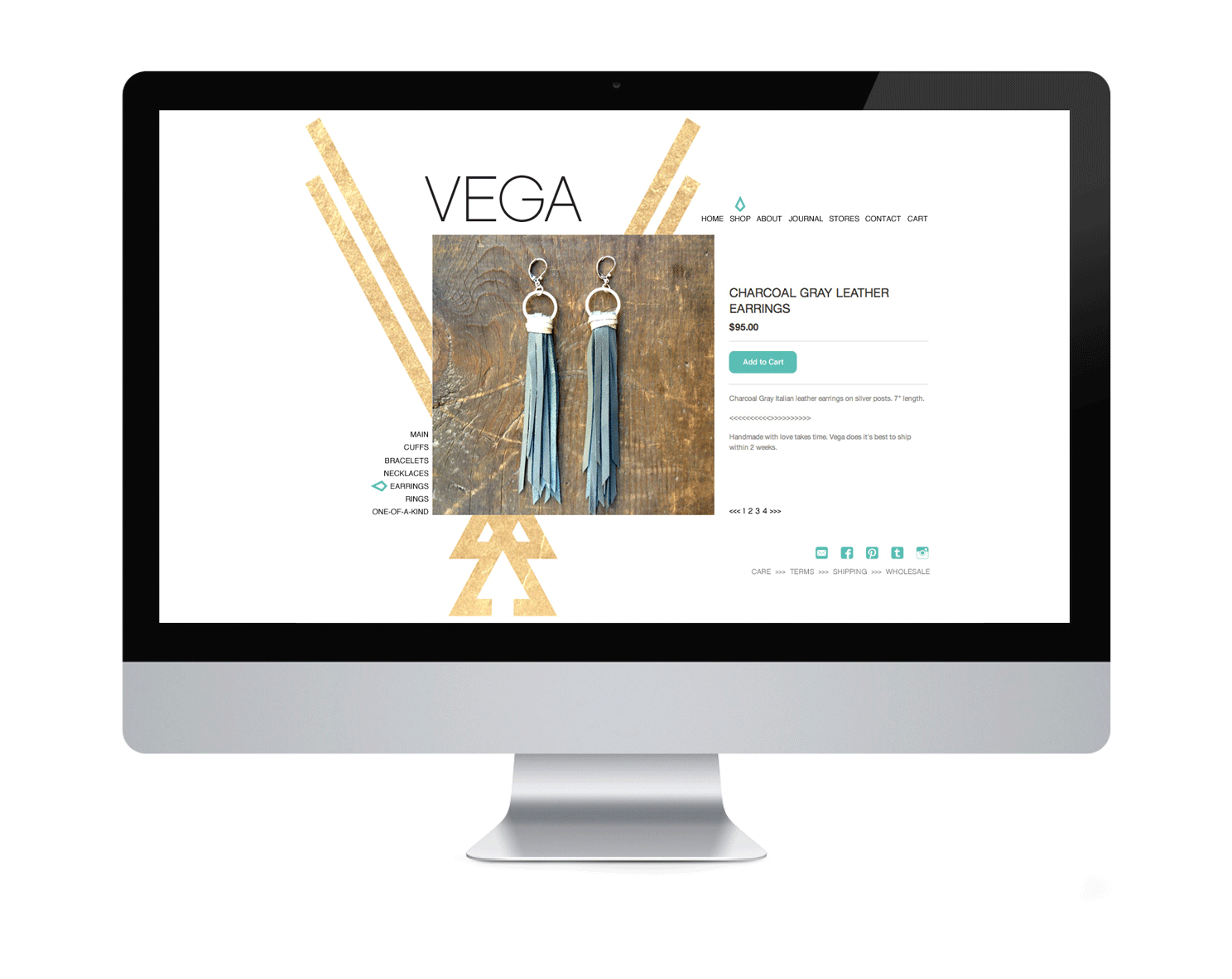 VEGA JEWELRY { Creative Direction, Design & E-Commerce } 