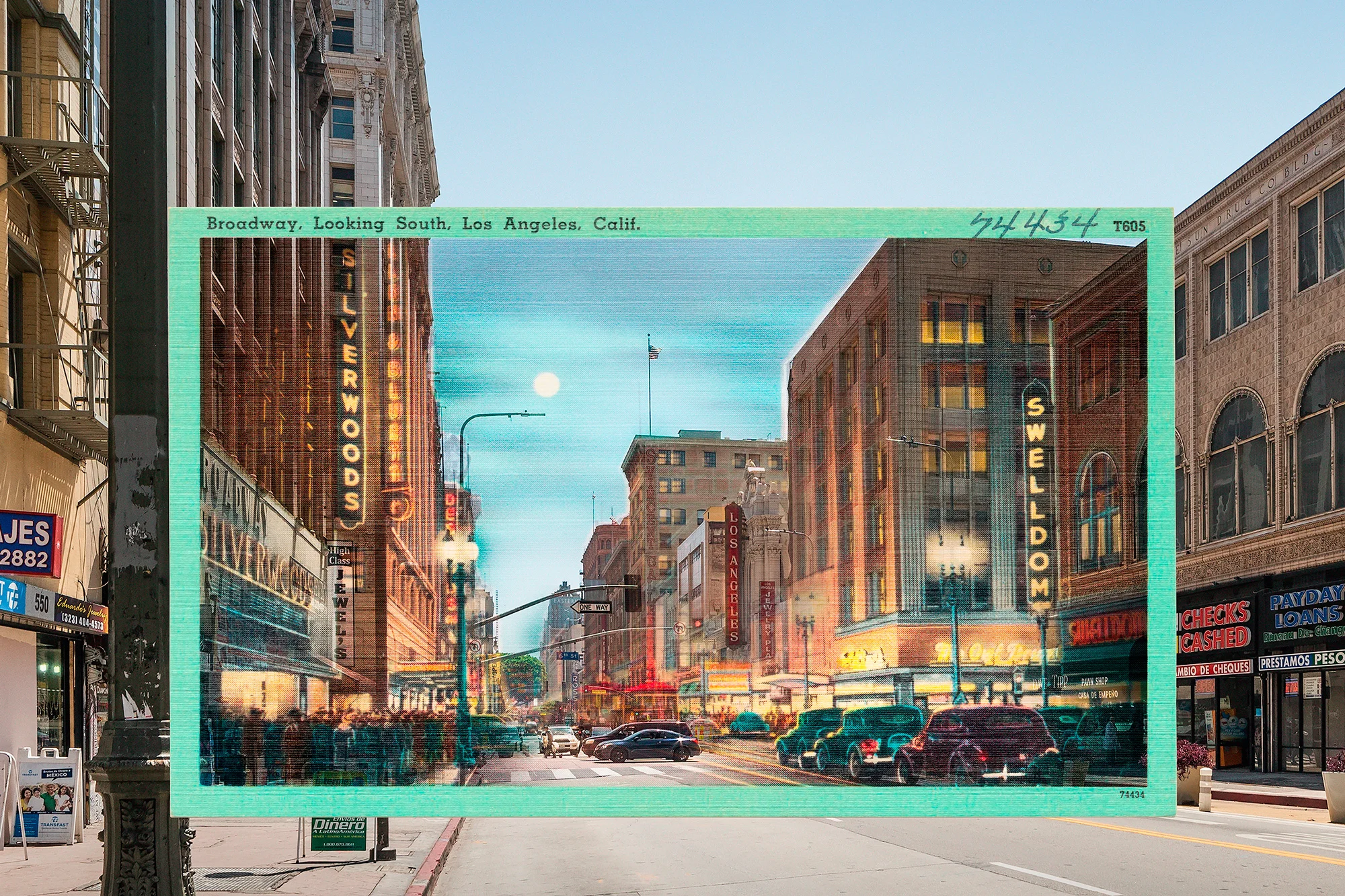 From the upcoming postcard book “Downtown Los Angeles - A Look Back”