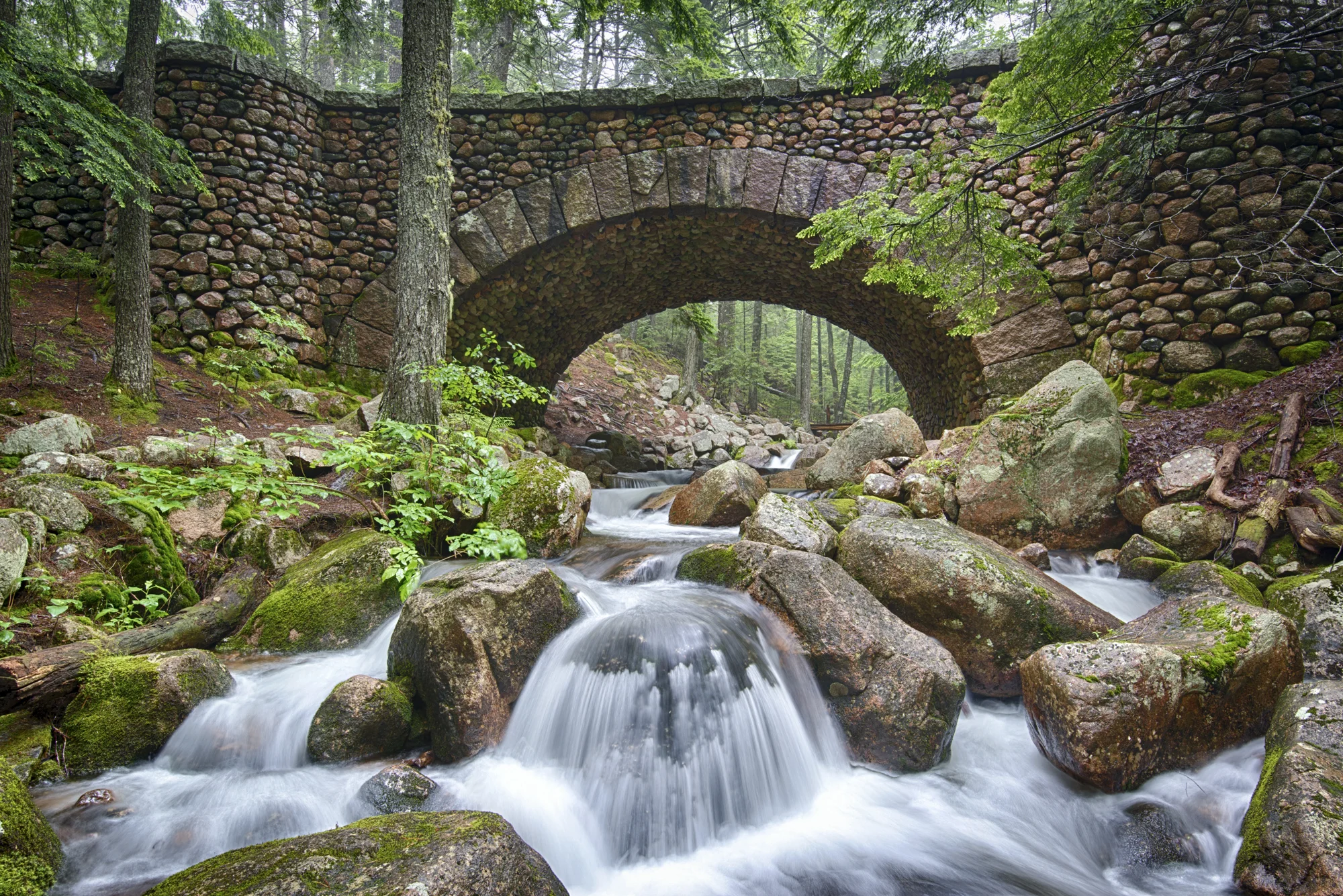 Cobblestone Bridge, Acadia National Park, Maine