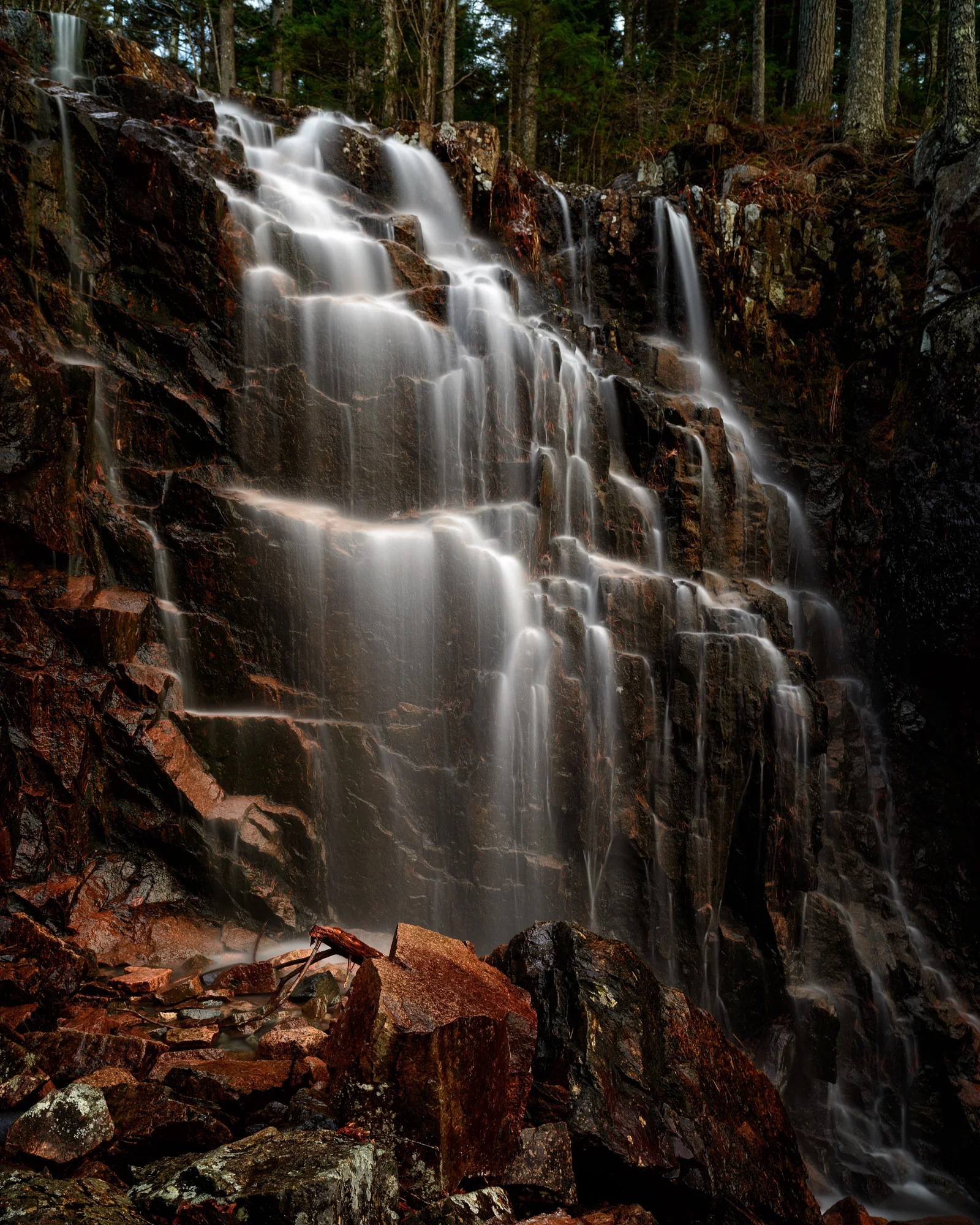 Hadlock Brook Falls, Acadia National Park, Maine
