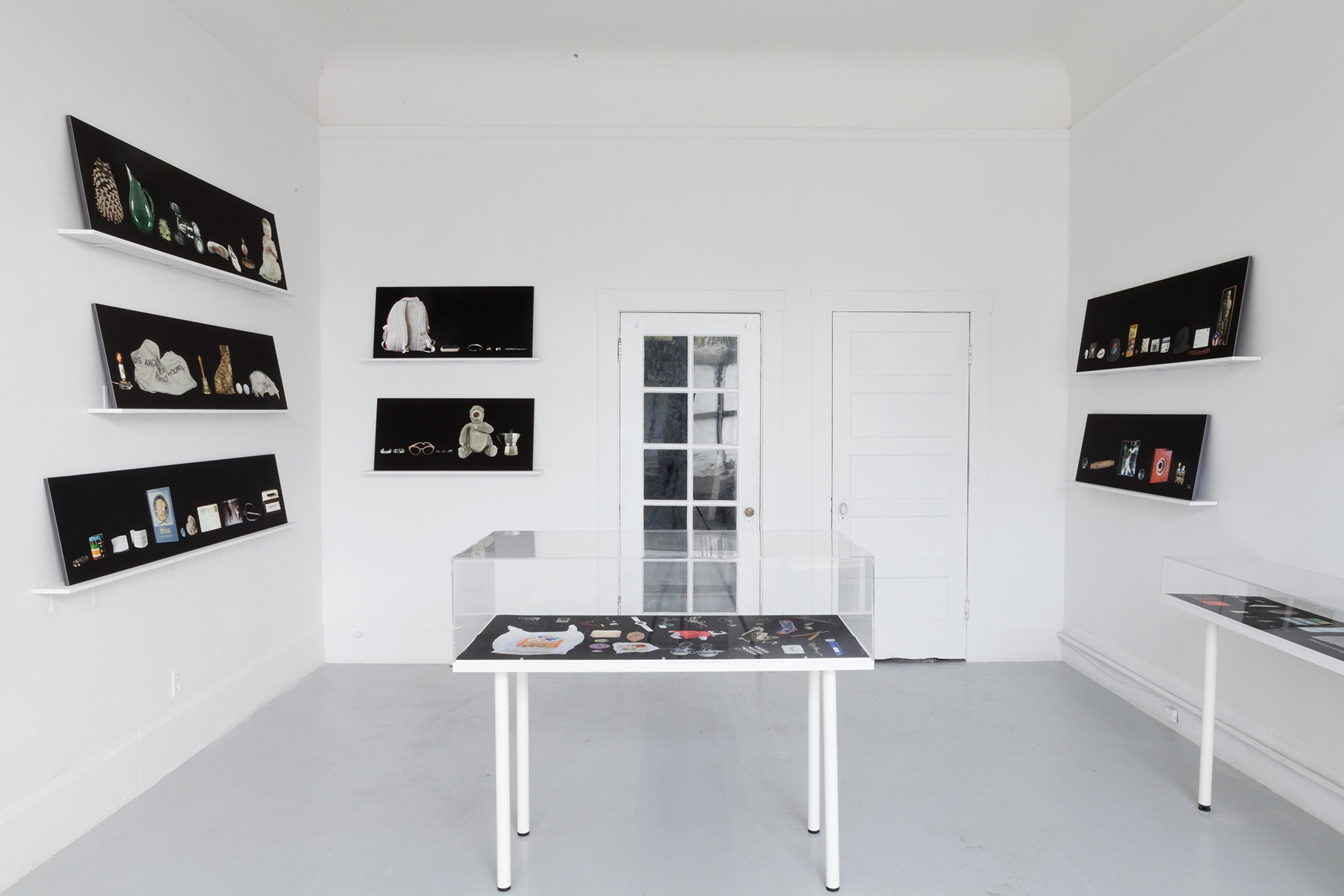 Installation shot of ,"Sentimental Taxonomy", at Random Parts Gallery