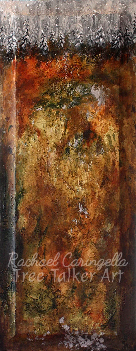 The Ghostly Hand Unveils the Glow of the Darkest Hour | Rachael Caringella | Tree Talker Art
