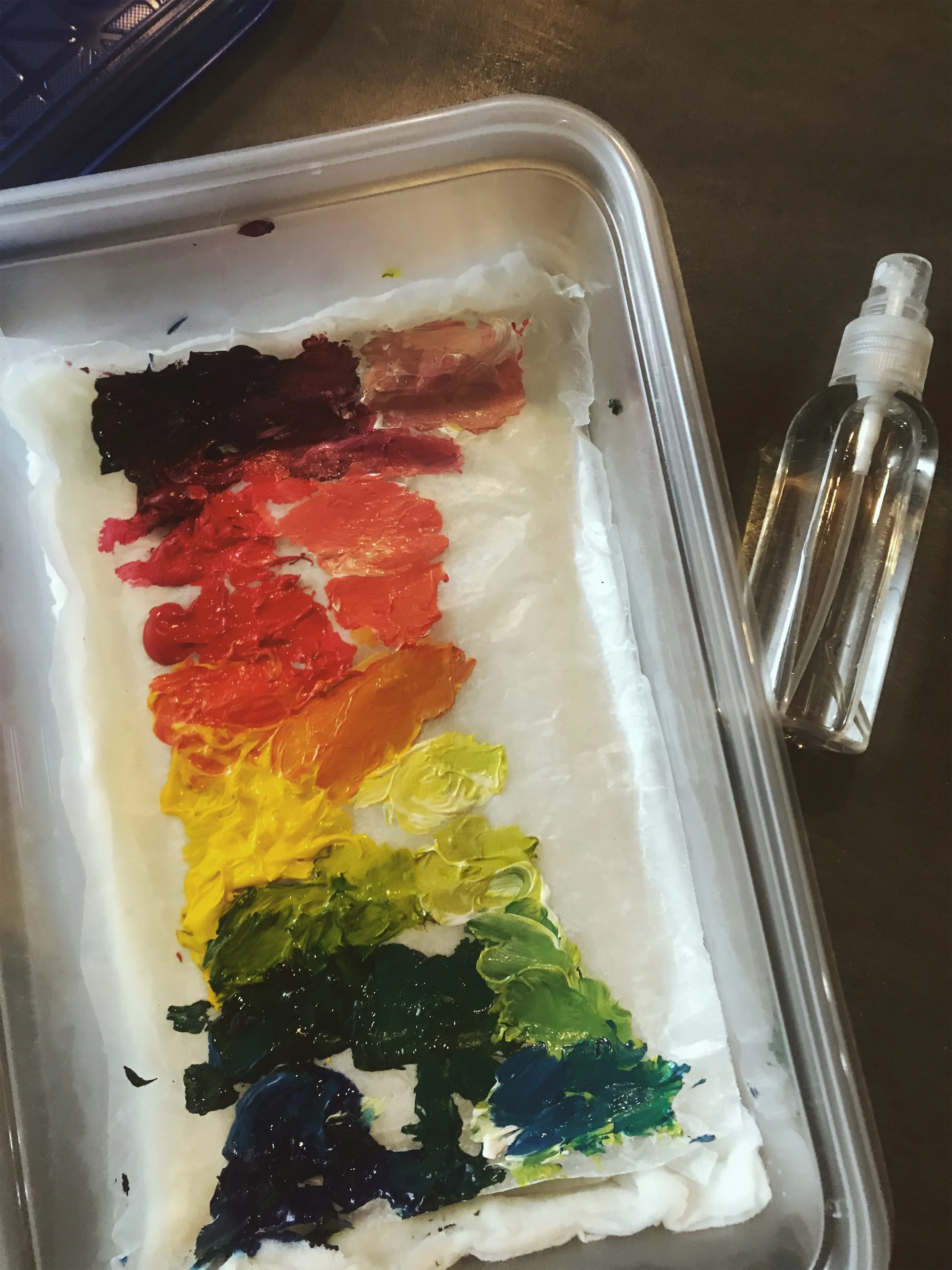 DIY Wet Palette How to Keep your Acrylic Paint from Drying Out too