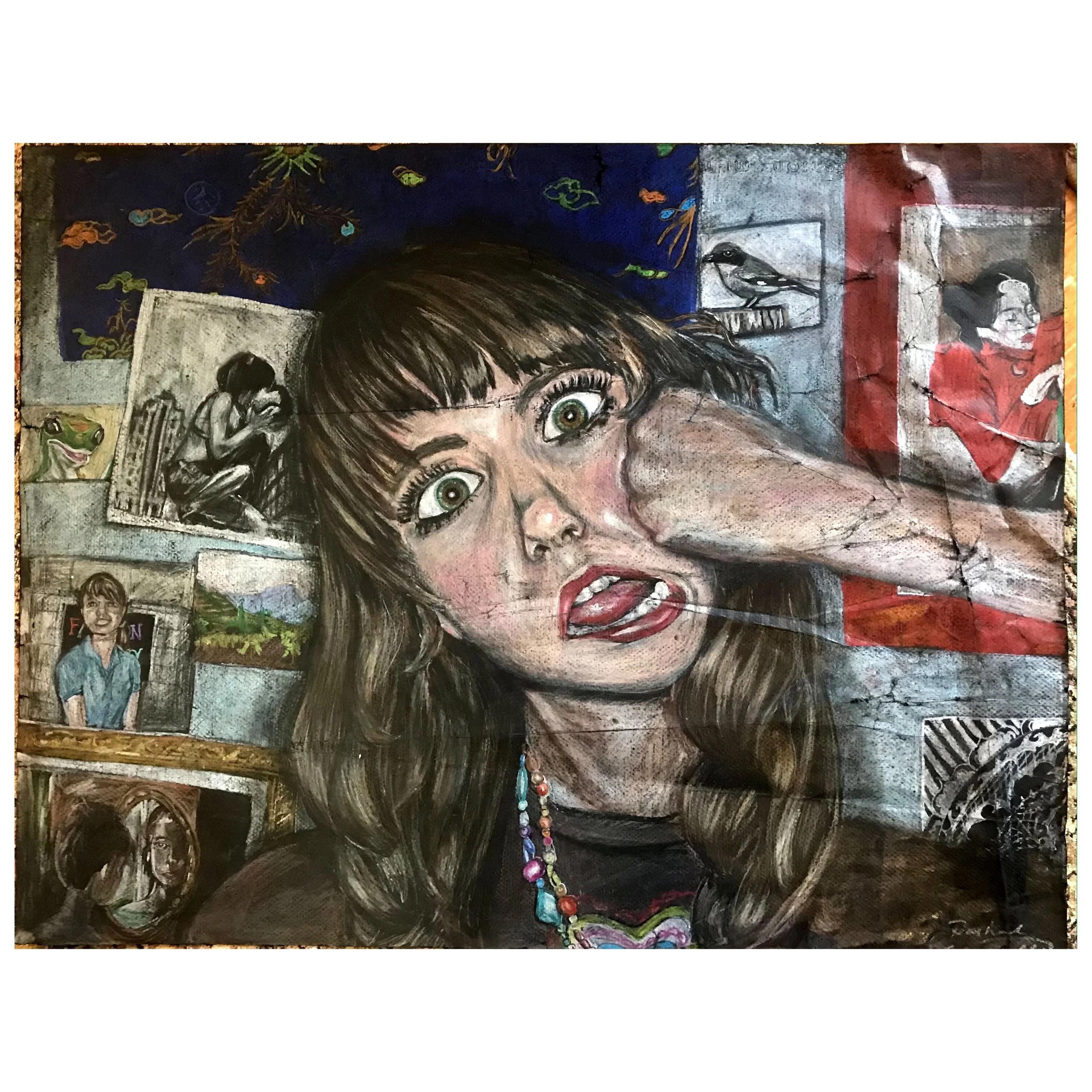 A Glimpse into My High School Art Portfolio — Tree Talker Art Rachael