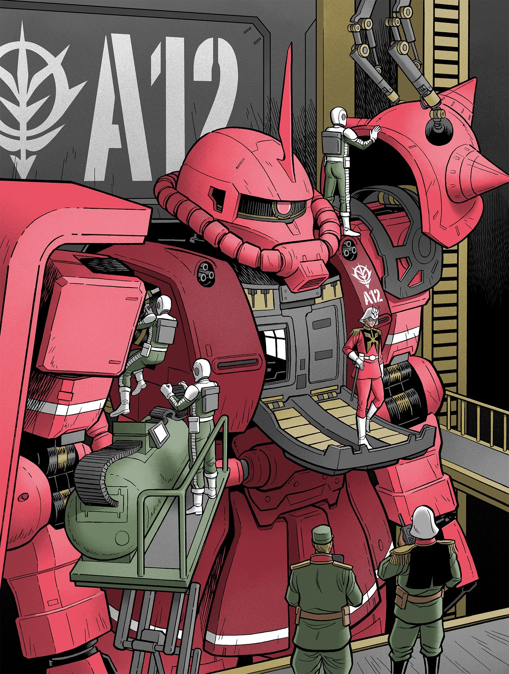 Zaku II Maintenance