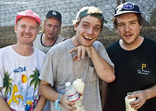 Mac DeMarco and band.