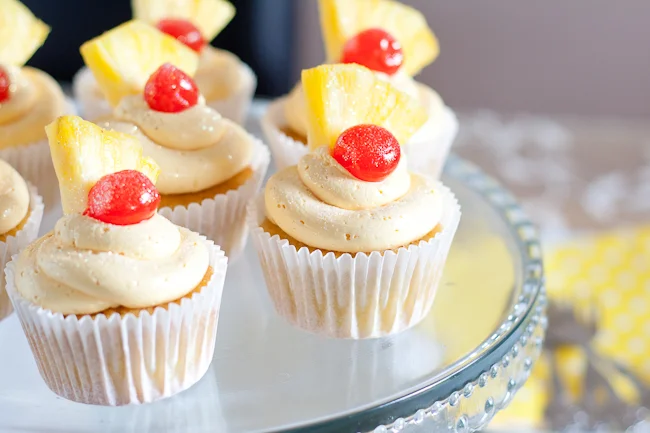 Flirtini cupcakes
