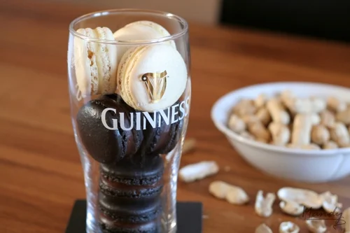 Have a Pint! Liquorice with Liquorice Dark Choc Ganache; Almond with Almond White Choc Ganache