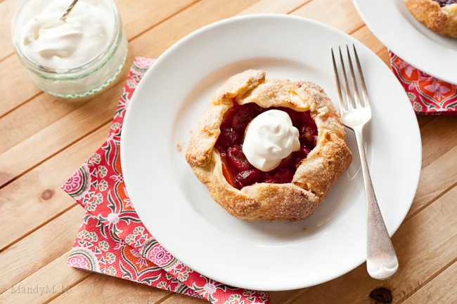 Served with a dollop of crème fraiche