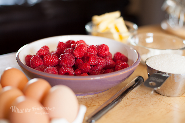  Fresh or frozen raspberries will work, but definitely use fresh when they're in season, you'll get much better flavour! 