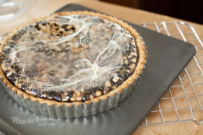  Once baked, the clingfilm closes over the baking beads and beans... 