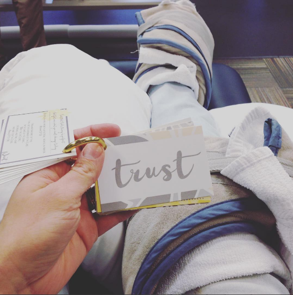 Focusing on the truth with my "Captive Cards"