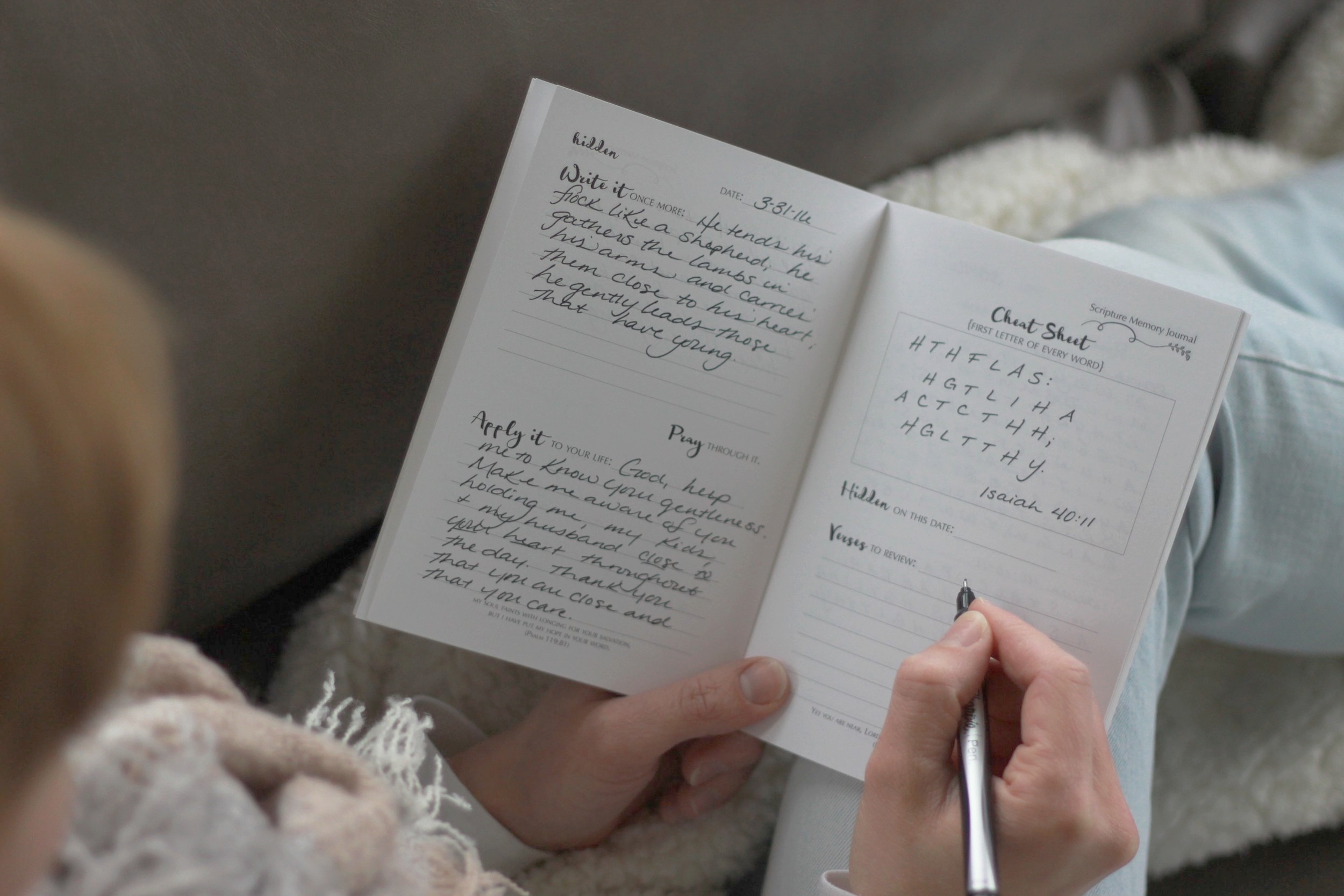 Hidden Scripture Memory Journal_Becky Bennett_To Choose Joy