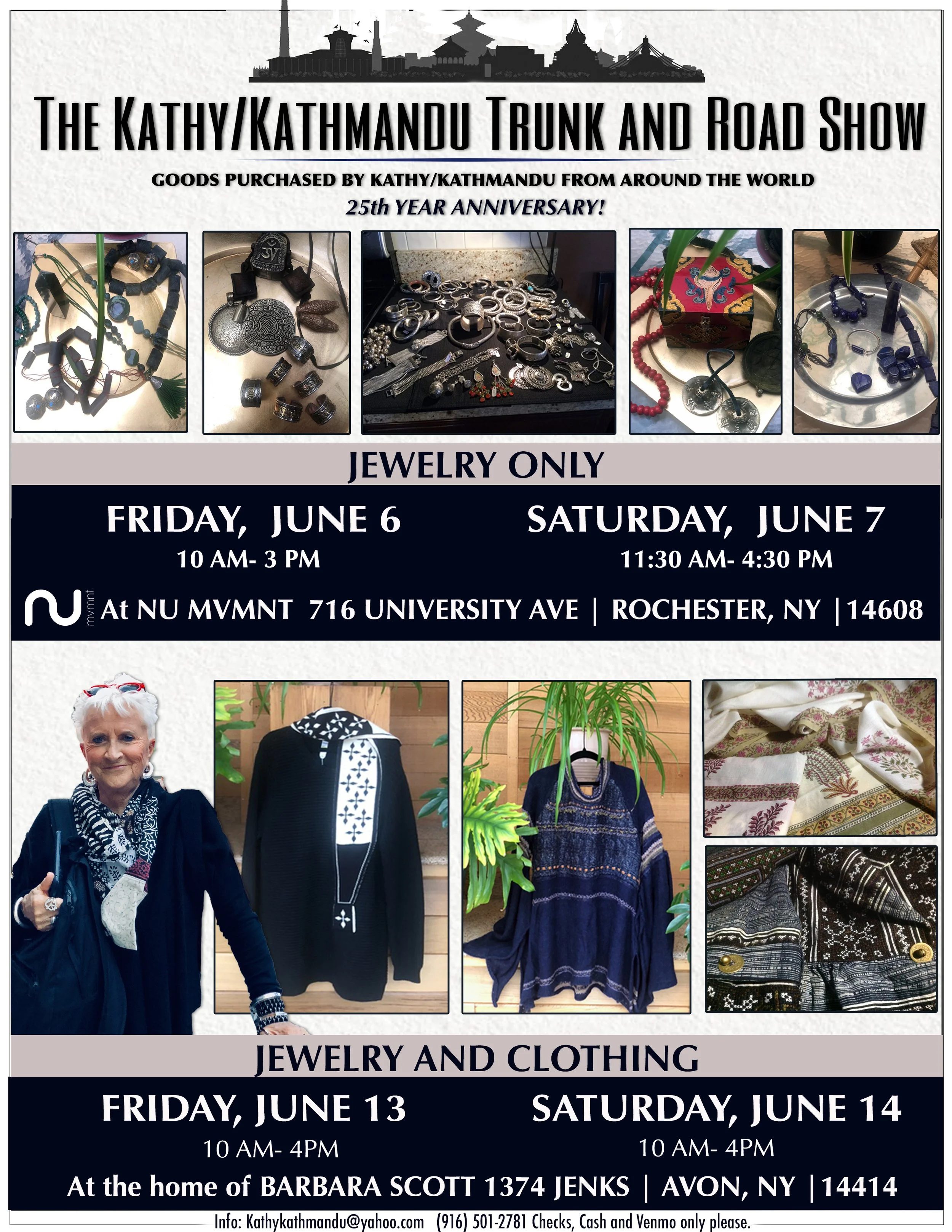 The Kathy / Kathmandu Trunk And Road Show