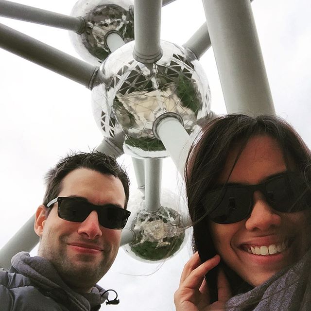 Welcome to the European capital, welcome to the Atomium. #teamjerice #belgium