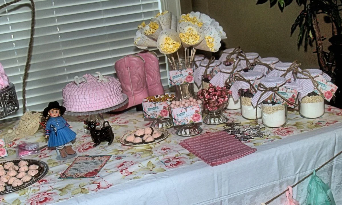 Aynesley's Cowgirl Shabby Chic Birthday