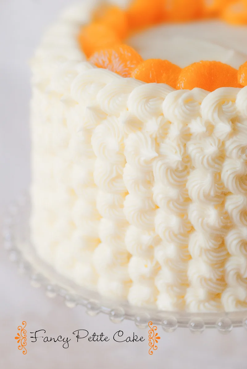 Fancy Iced Petite Cake