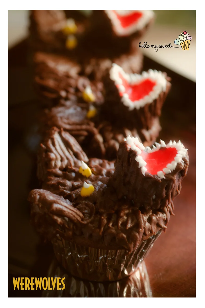 Werewolves - Halloween - Fun Cupcake