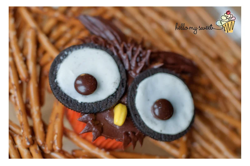 Hoot Owls - Fall - Fun Cupcake