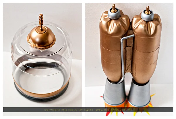 Retro Space: Rocket Ships and Ray-guns Dessert Table