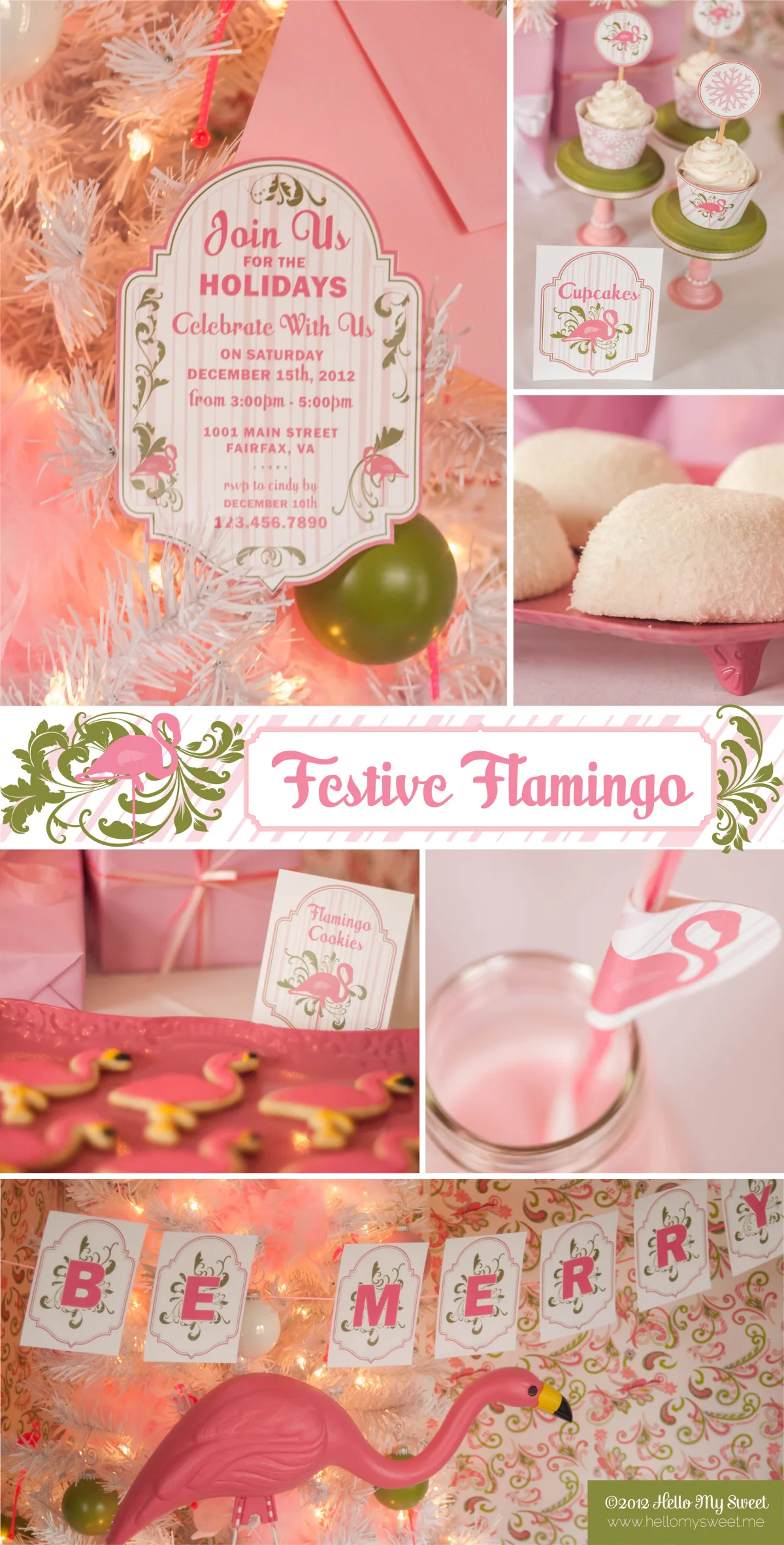 Festive Flamingo Party