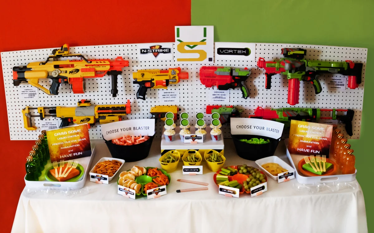Nerf Birthday Party