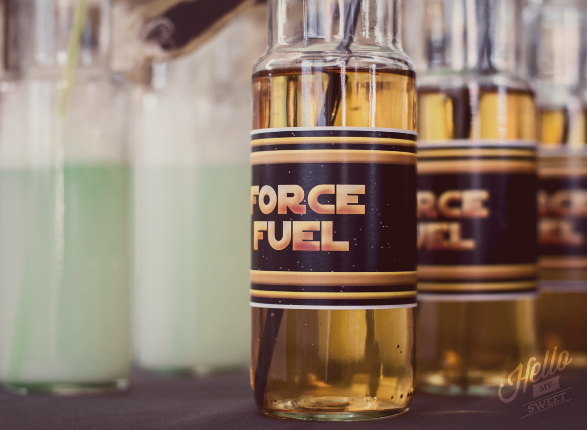 Star Wars Party - Printable Bottle Wraps
