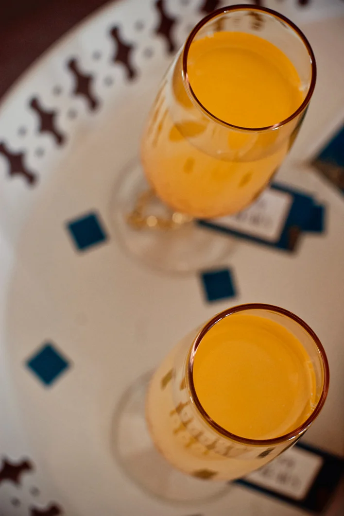 Birds of a Feather: Peacock & Gold Golden Glam Retro 20's Holiday Dessert Table