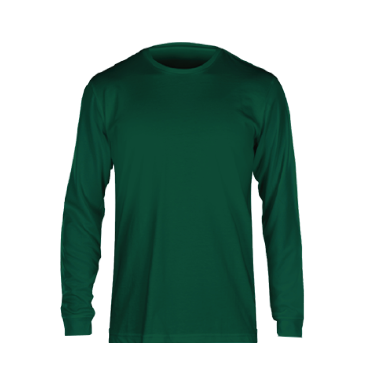 Fan Cloth Long Sleeve Tee Green