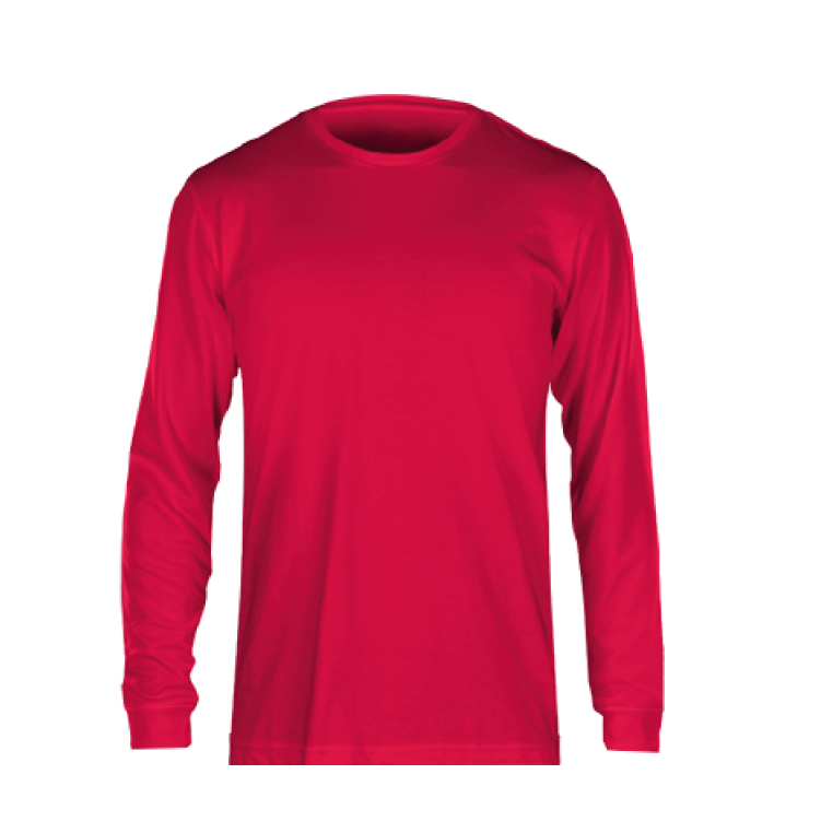 Fan Cloth Long Sleeve Tee Pink